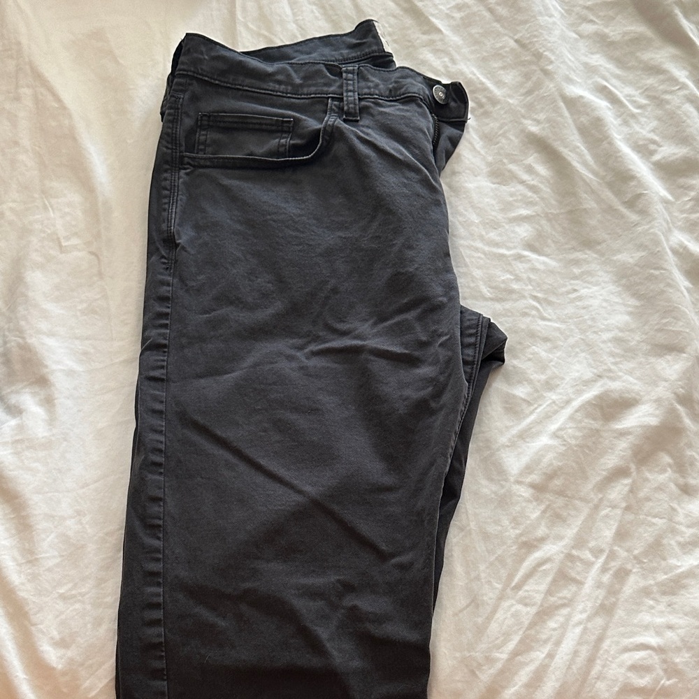 Men's Charcoal Chinos